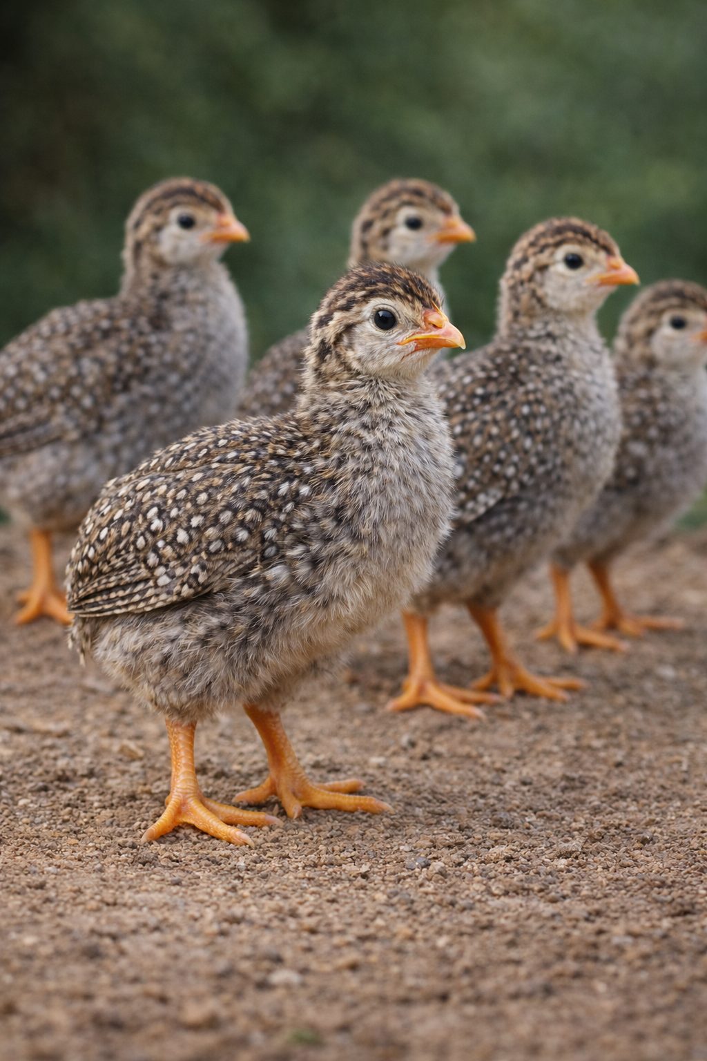 Guinea fowl keets — mature